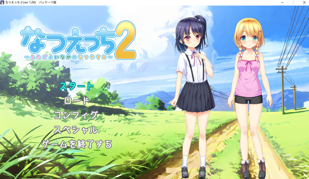 夏天的杏爱2~乡间双子的夏日假期 AI汉化版+全CG回想★全CV[新汉化/1.2G]-次元神域