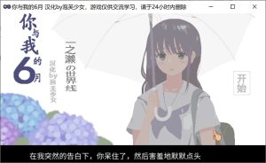 【日系/SLG】 你与我的6月 精翻汉化版+全回想解放【新汉化/200M】-Hello world!